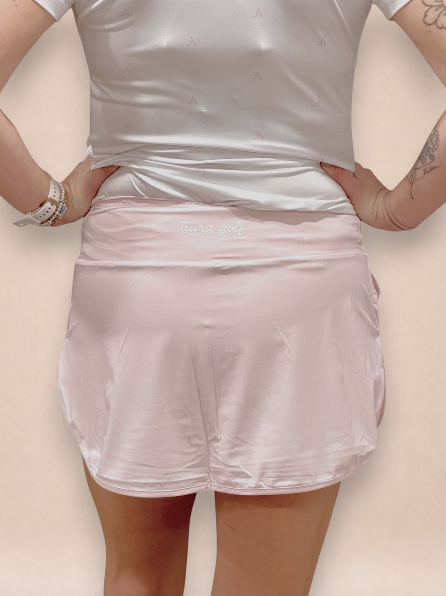 Tour Reserve Skort - Rose Mist