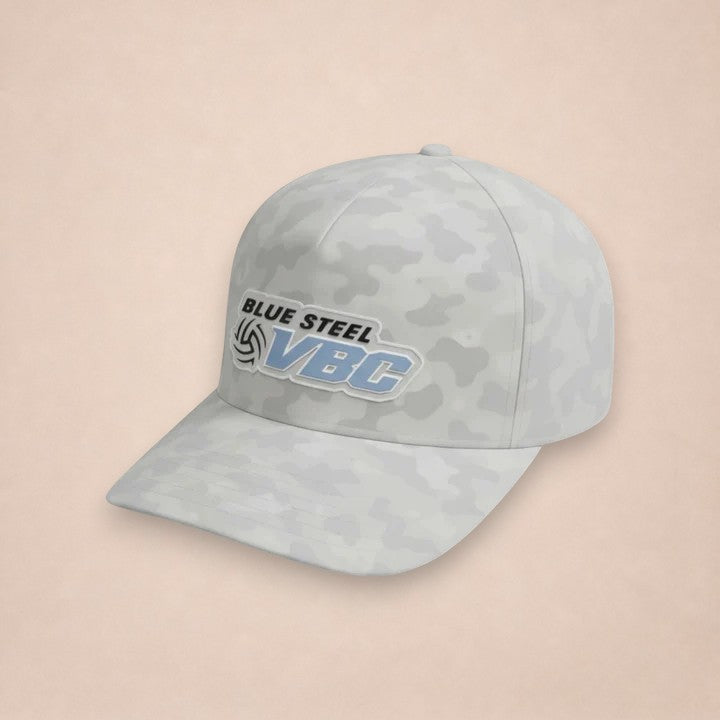 Blue Steel Camo Back Nine Snapback