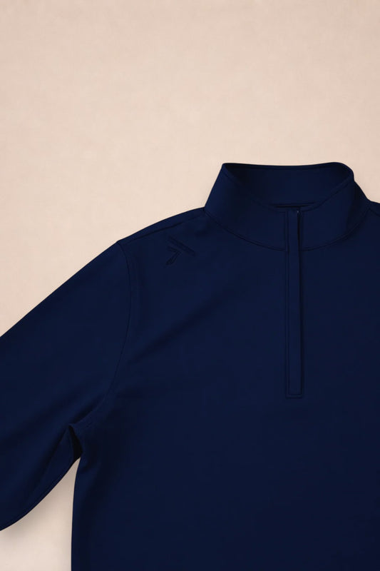 All Day 1/4 Zip - Shadow Navy