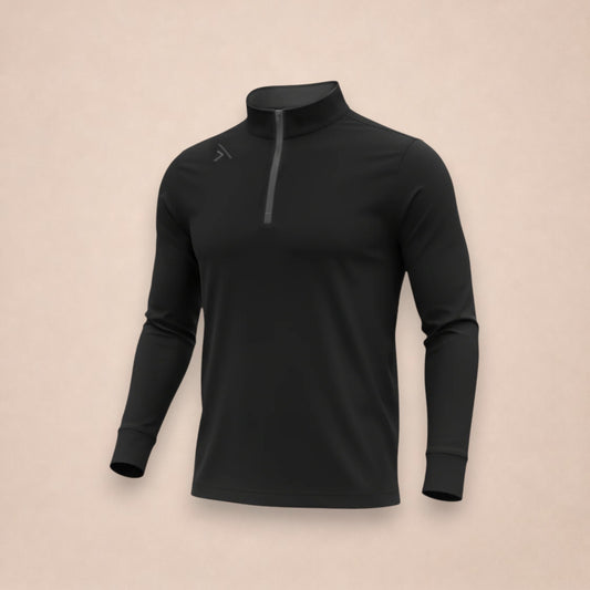 All Day 1/4 Zip - Midnight