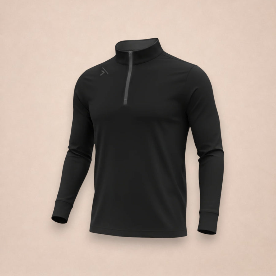 All Day 1/4 Zip - Midnight