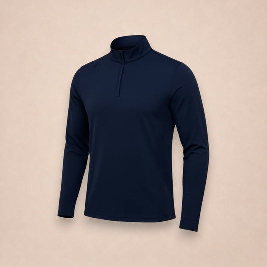 All Day 1/4 Zip - Shadow Navy