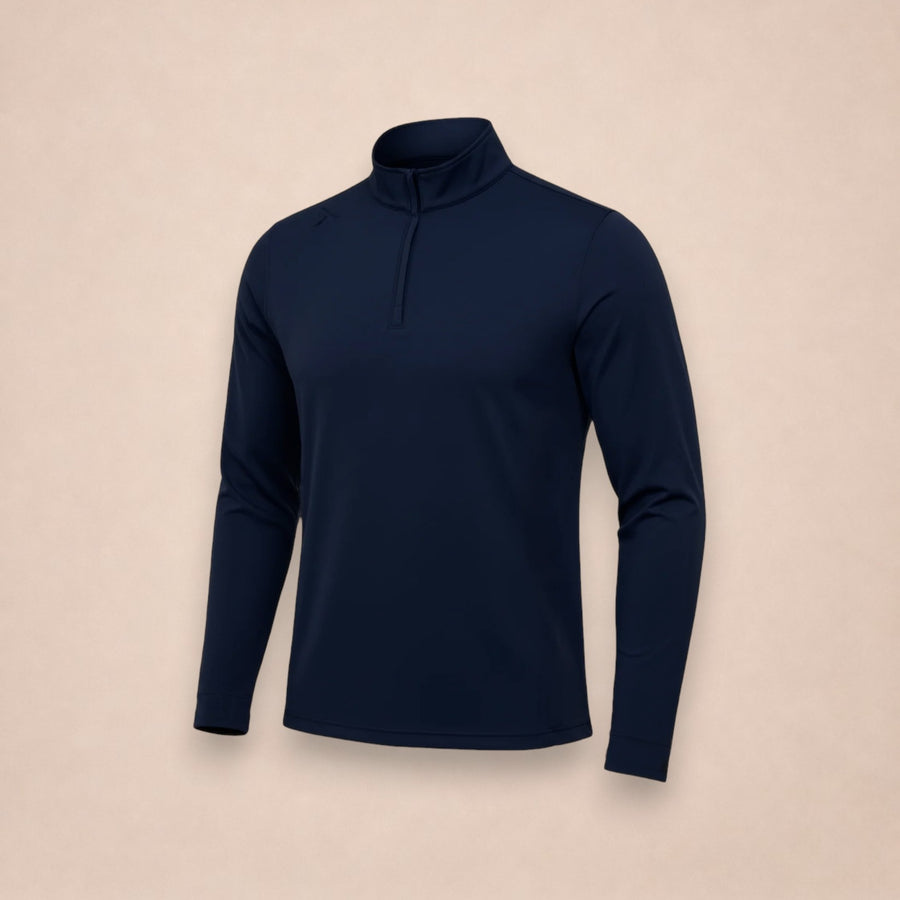 All Day 1/4 Zip - Shadow Navy